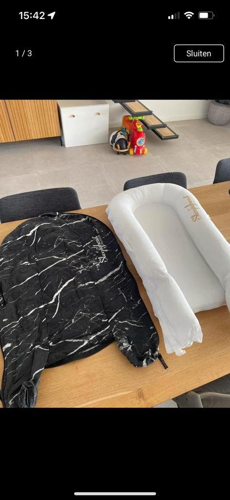 Babynest met 2 overtrekken sleepyhead, Ophalen