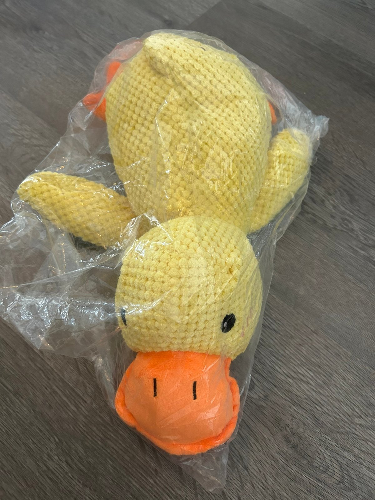 Eendenknuffel met geluid XL nieuw!, Enlèvement ou Envoi, Neuf