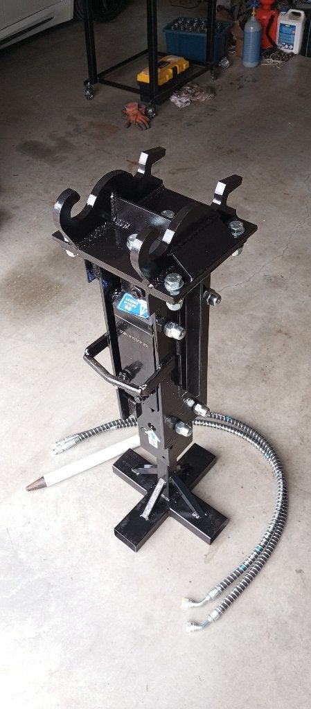Breekhamer hydraulisch sloophamer minigraver graafmachine, Ophalen, Graafmachine