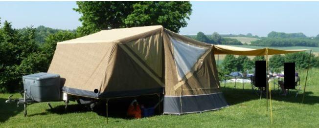 campingcar Gerjak Tago Settler 2008, Caravanes & Camping, Caravanes pliantes, Autres marques, jusqu'à 4, Autre, Présent, Enlèvement