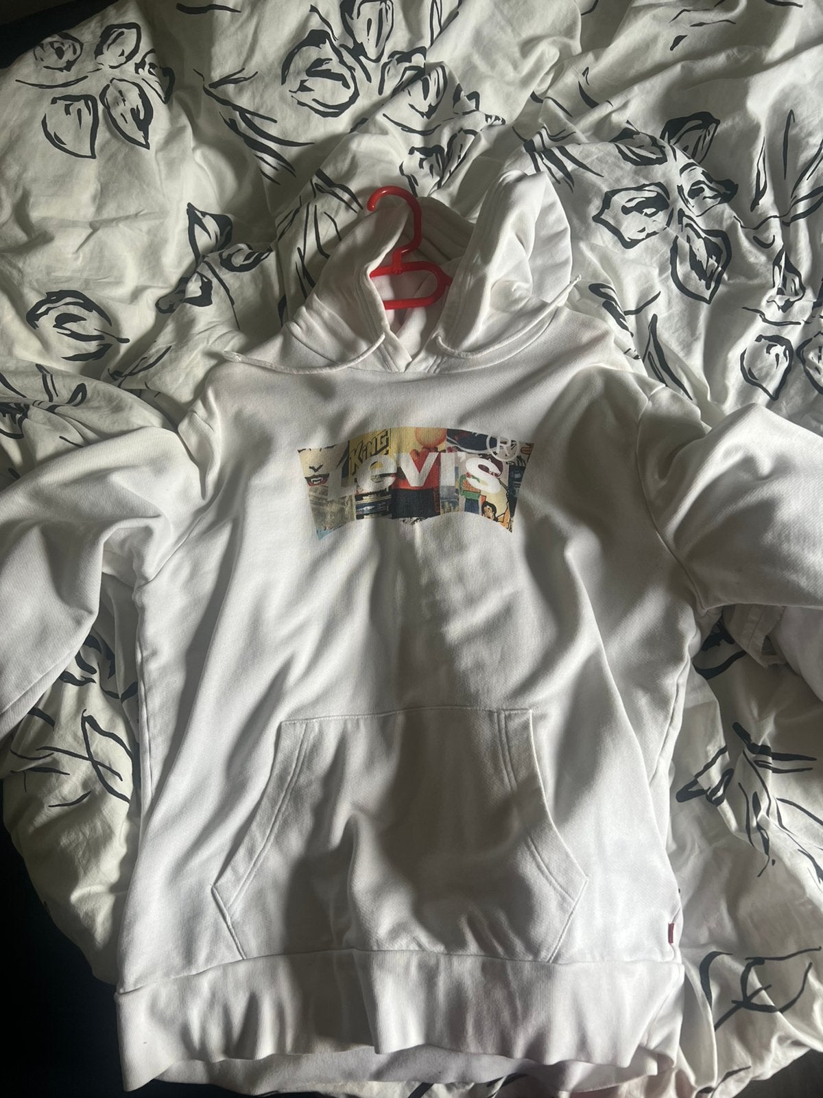 Levis hoodie - print, Vêtements | Hommes, Grandes tailles, Enlèvement ou Envoi, Neuf, Blanc, Pull ou Veste