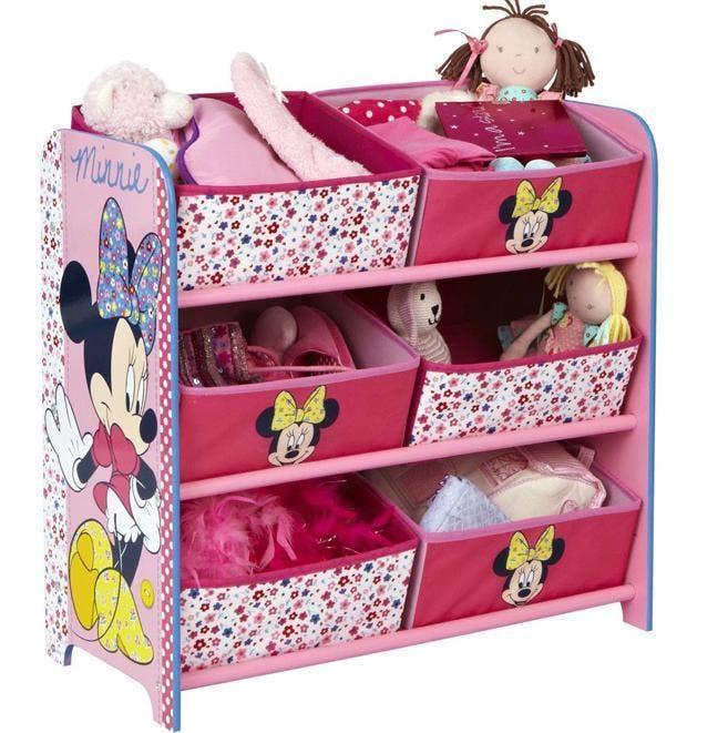 Minnie Mouse Opbergrek / Opbergkast Disney - Van 69 voor 39!, Neuf, Enlèvement ou Envoi, Moins de 90 cm, Moins de 75 cm