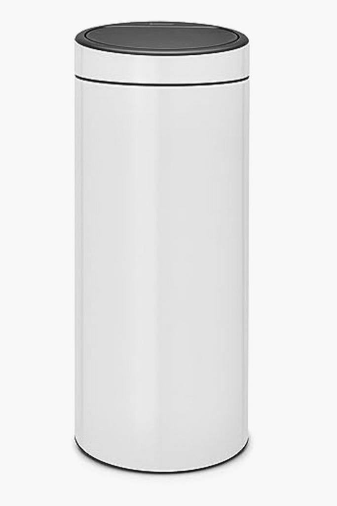 Brabantia Touch wit vuilbak keuken/tuin/afvalcontainer/..., Ophalen