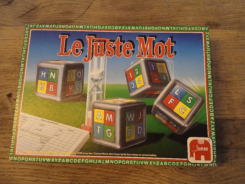 Le Juste Mot, Ophalen, Zo goed als nieuw, Jumbo