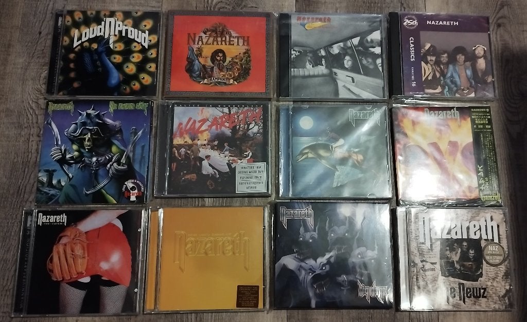 CD's Nazareth een Lot 13st. Prima staat, Cd's en Dvd's, Hardrock, Speciale editie, Ophalen of Verzenden, Zo goed als nieuw