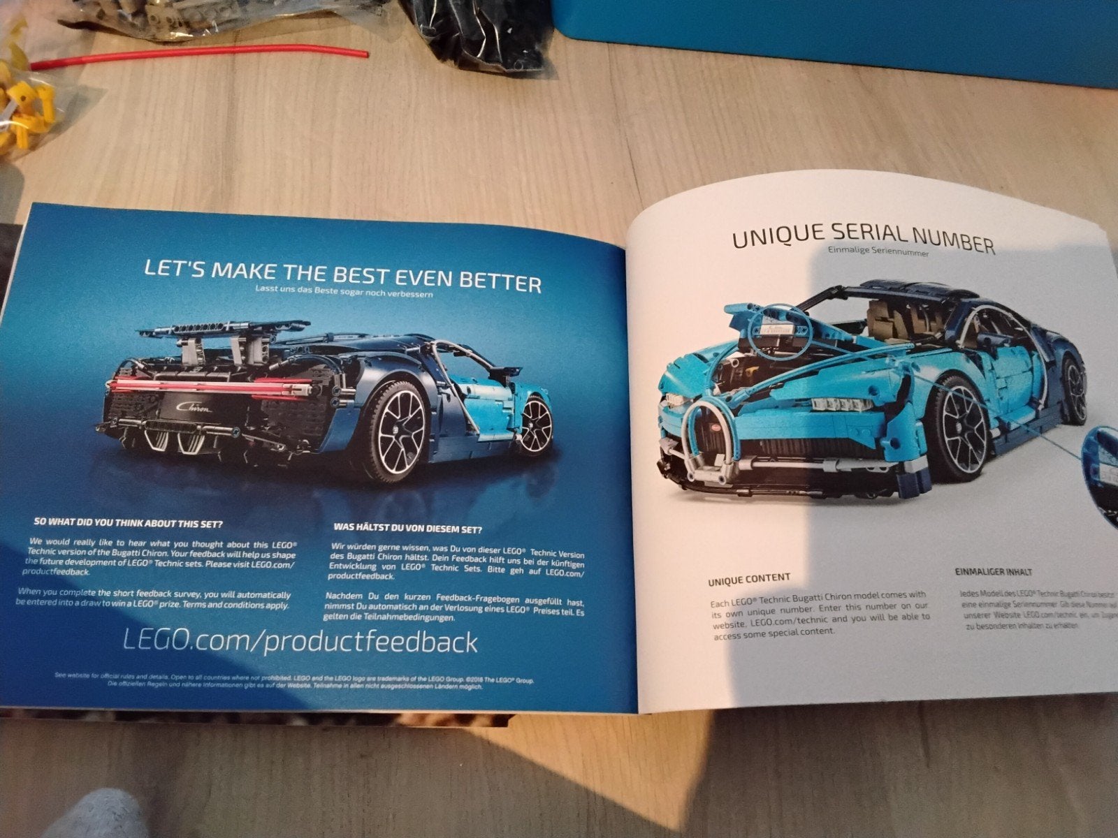 lego Bugatti Chiron 42083, Lego, Inclusief instructies, Ophalen of Verzenden, Zo goed als nieuw