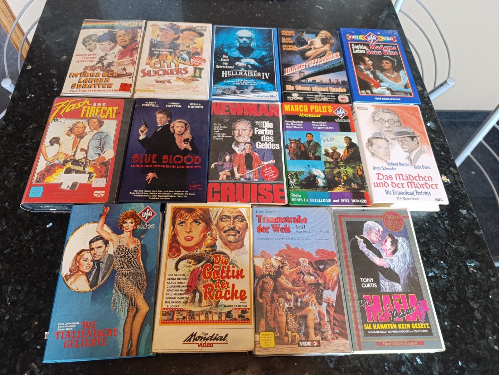 VHS ex rental Duitstalig, Ophalen of Verzenden