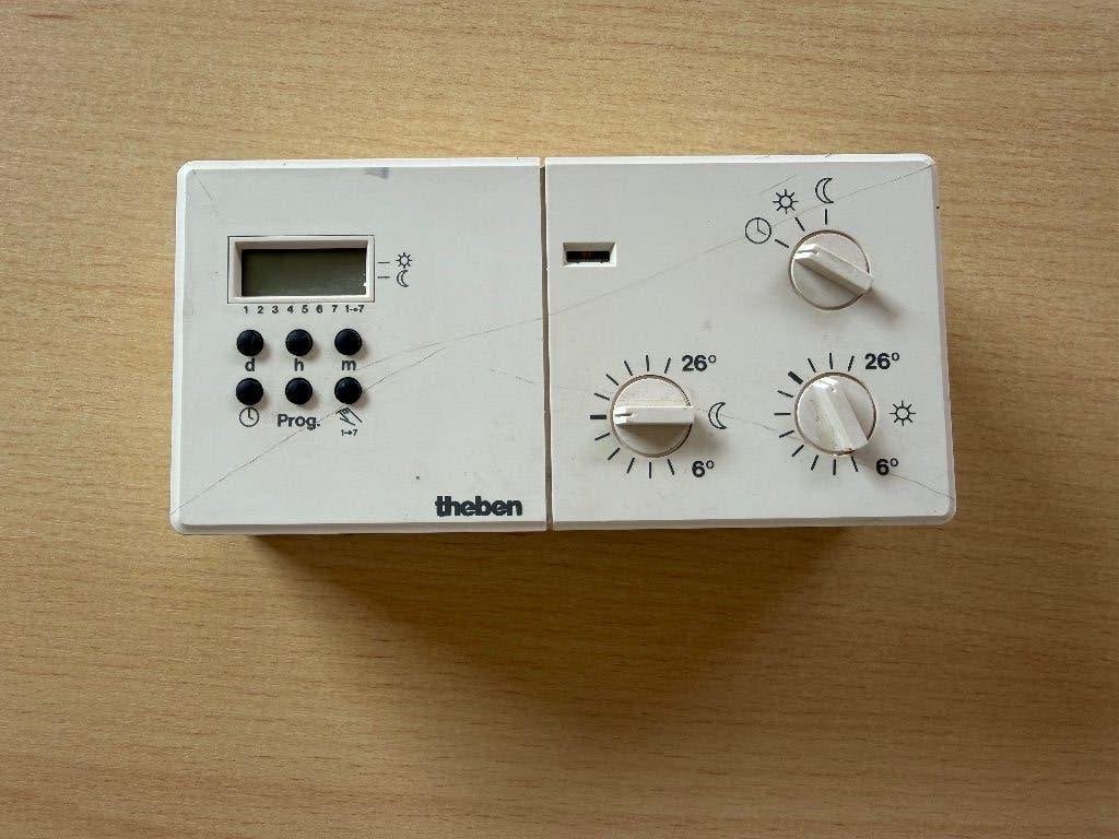 Thermostat Theben, Enlèvement, Utilisé