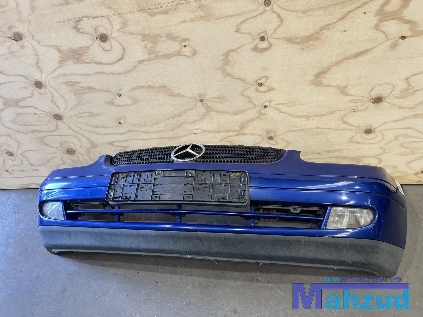 MERCEDES SLK R170 Blauw H352 Voorbumper 1996-2004, Gebruikt, Mercedes-Benz AG, Voor, Mercedes-Benz