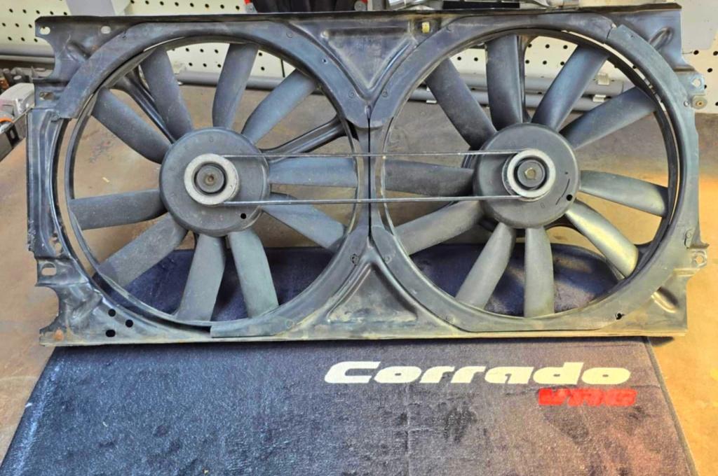Double ventilo pour Passat vr6, Autos : Pièces & Accessoires, Moteurs & Accessoires, Enlèvement, Utilisé, Volkswagen