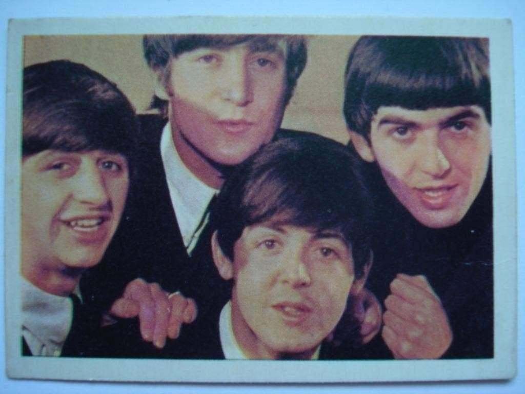 The Beatles Photo 21 A & B C Chewing Gum Ltd. Lennon McCartn, Verzenden, Gebruikt, Foto of Kaart