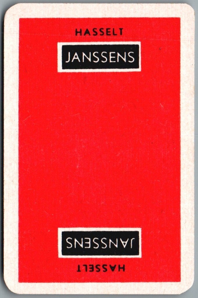 speelkaart - LK15690 - Janssens Hasselt, Enlèvement ou Envoi, Comme neuf, Carte(s) à jouer