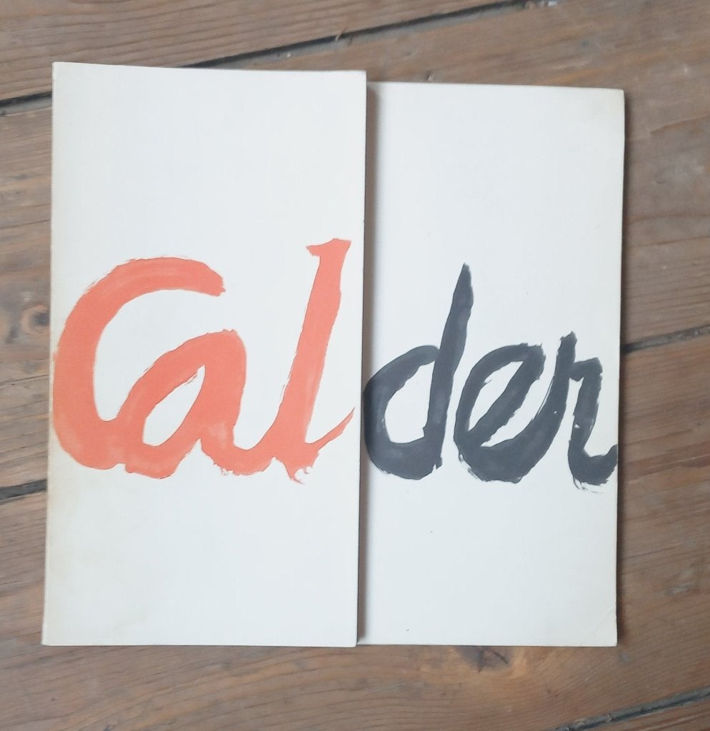 Calder Sculptures en plein air Charleroi 1973 sérigraphie, Envoi