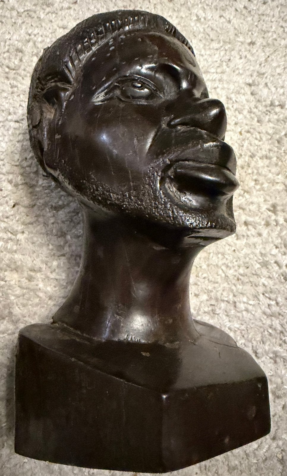 Vintage Afrikaanse buste, Ophalen of Verzenden, Buste