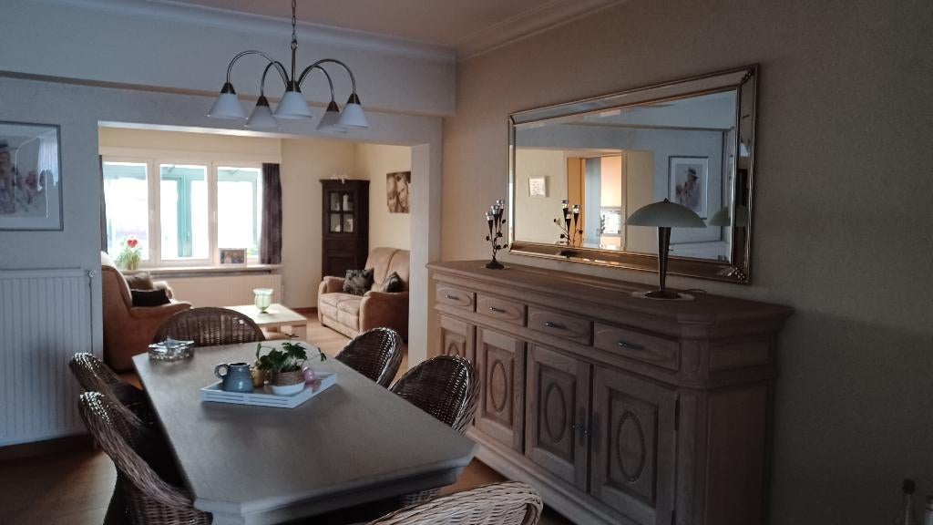 Eetkamer, Huis en Inrichting, Ophalen, Zo goed als nieuw, Landelijk, 4 tot 6 stoelen