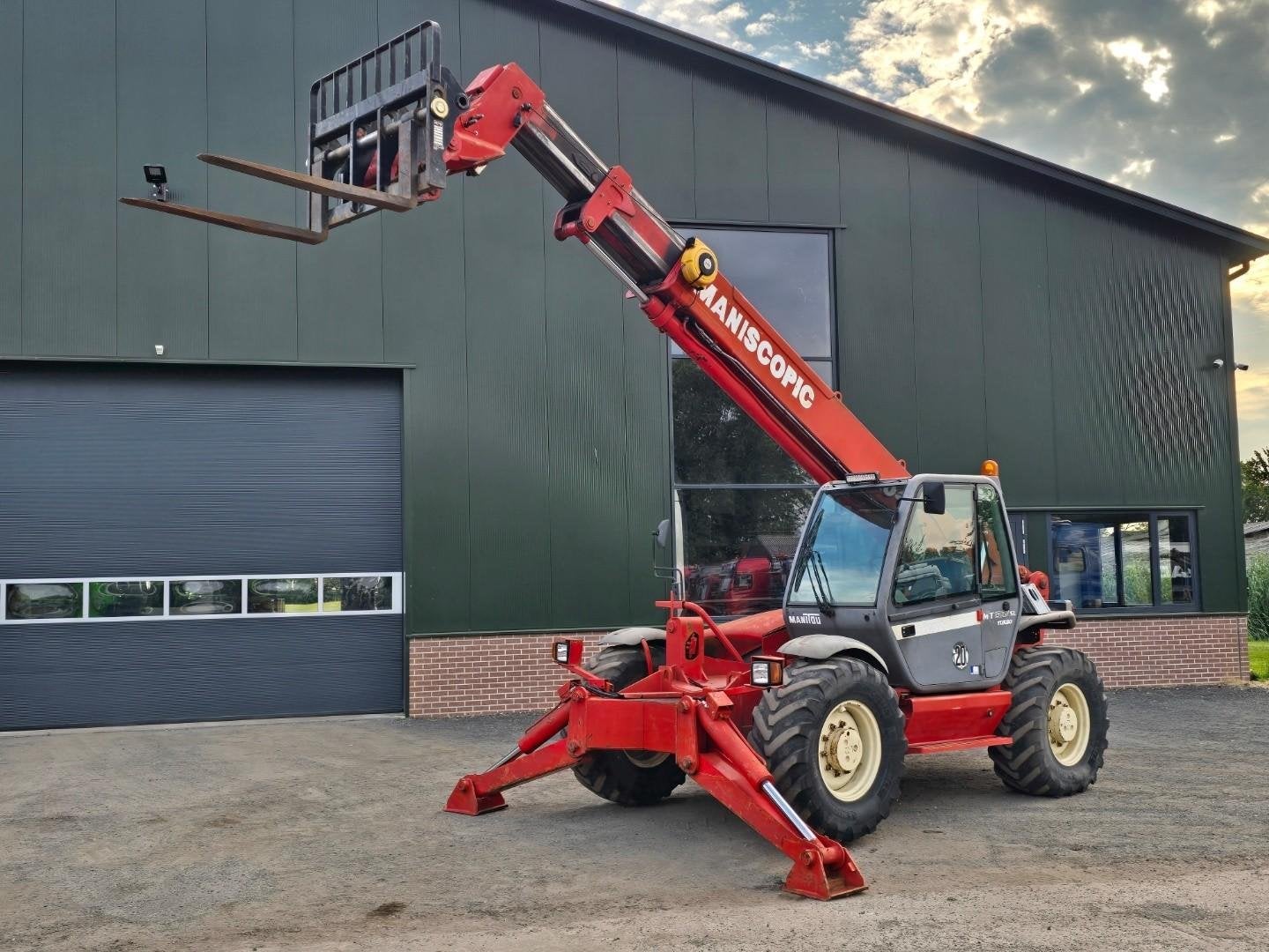 Manitou MT 1337 SLT TURBO ! 5000 heures ! État impeccable D, Articles professionnels, Machines & Construction | Grues & Excavatrices