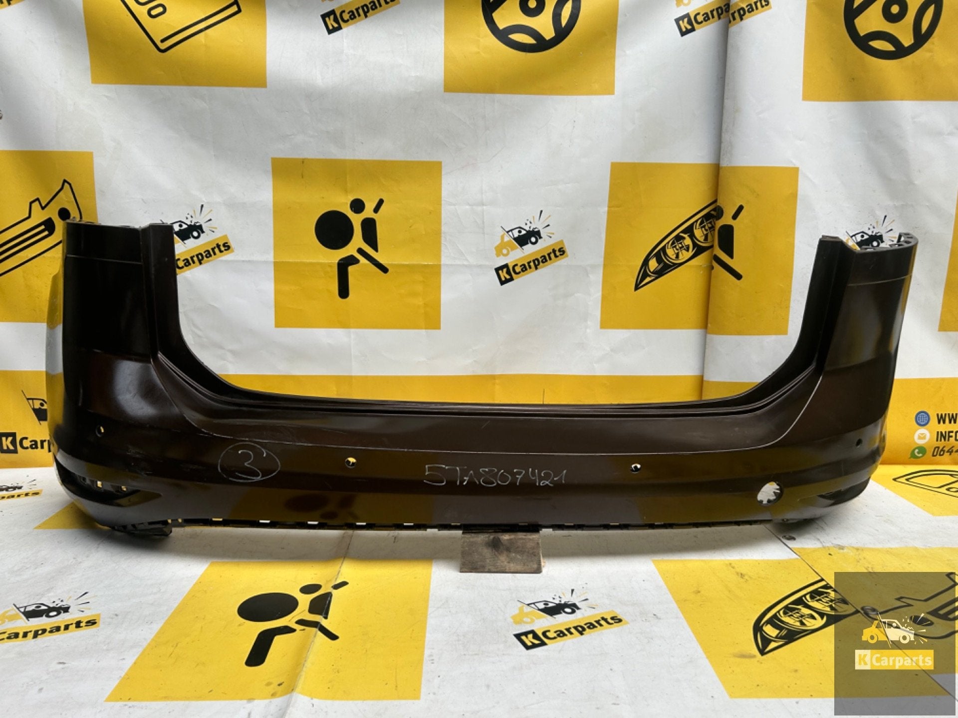 VW TOURAN 5TA ACHTERBUMPER 4PDC 5TA807421A/B, Info@fabrikant.eu, Achter, Bumper, Fabrikant BV