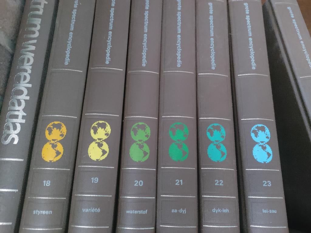 Grote Spectrum Encyclopedie + wereldatlas, Boeken, Encyclopedieën, Ophalen, Algemeen, Complete serie