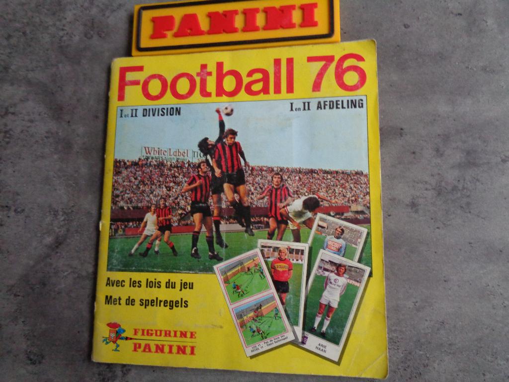 PANINI STICKER ALBUM FOOTBALL 76 ANNO 1976 VOETBAL, Enlèvement ou Envoi, Comme neuf, Autocollant
