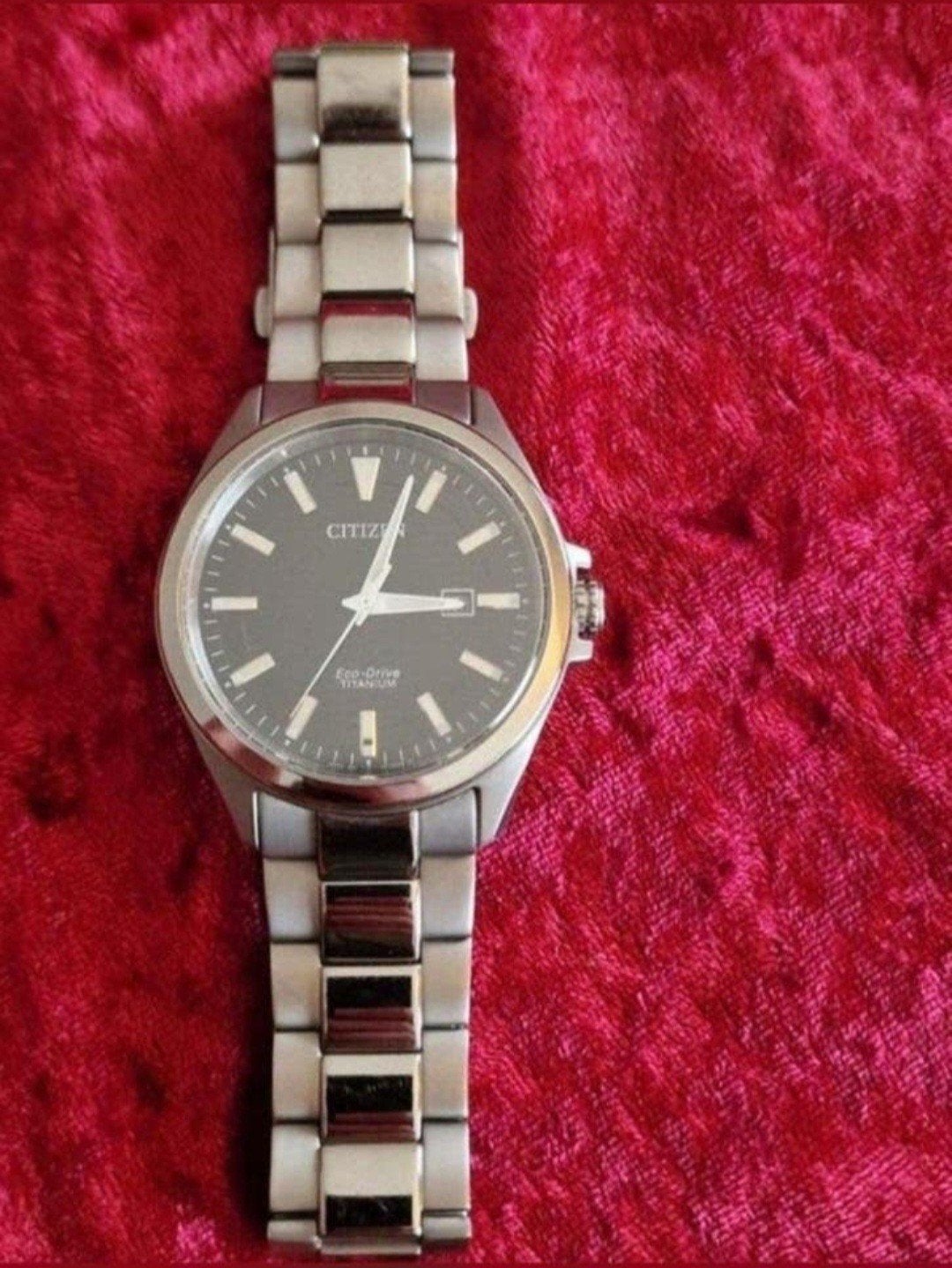 Citizen Eco-Drive Titane E111-R011545, Montre-bracelet, Enlèvement ou Envoi, Citizen, Comme neuf