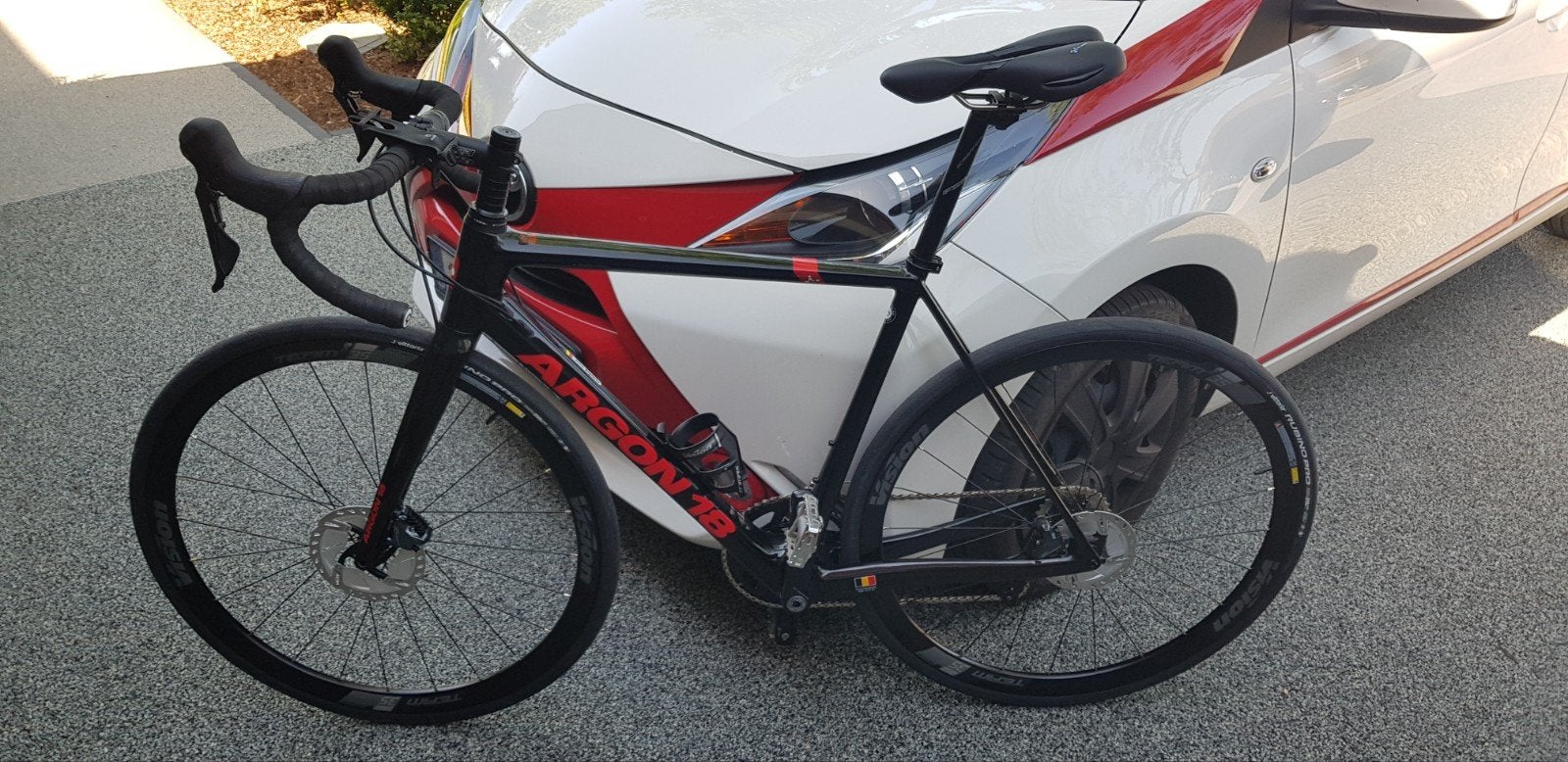 koersfiets Argon 18, Enlèvement, Comme neuf, Frein à disque