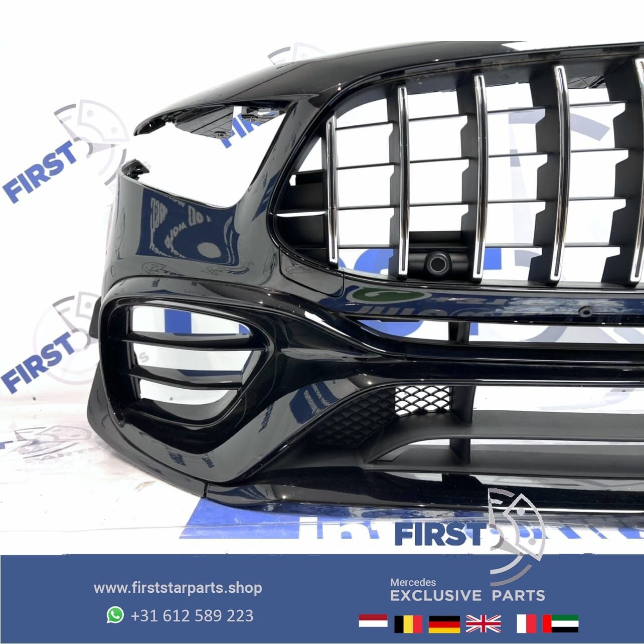 W177 A KLASSE 45 AMG PERFORMANCE VOORBUMPER COMPLEET A45 AER, Gebruikt, -, Voor, Ophalen of Verzenden