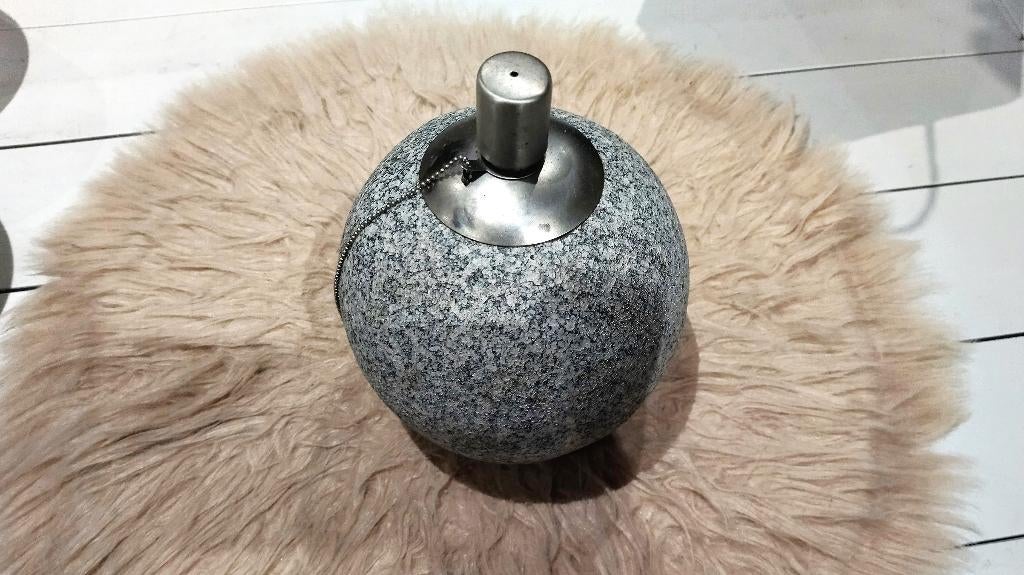 Olielamp in steenlook, Enlèvement, Neuf
