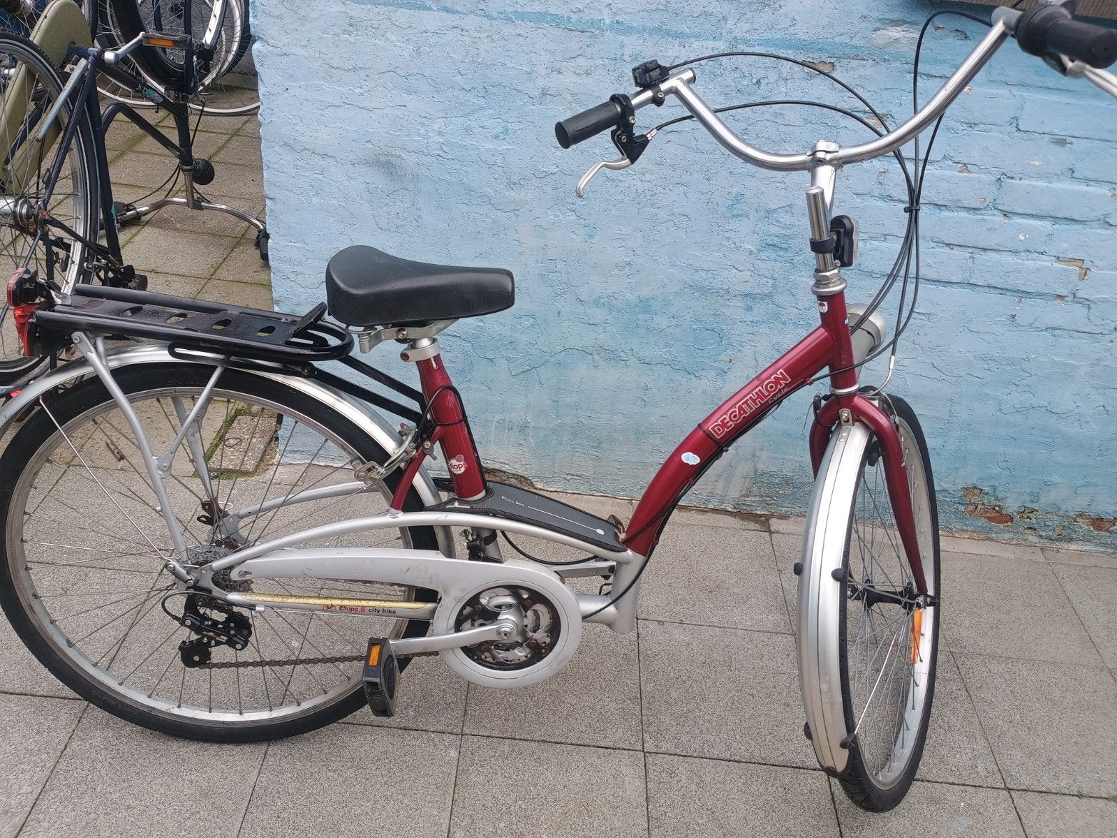 26" met nieuwe tandwielen en nieuwe onderdelen, Ophalen