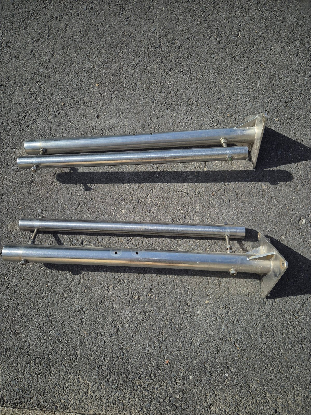 dragers voor banner, Enlèvement, Inox