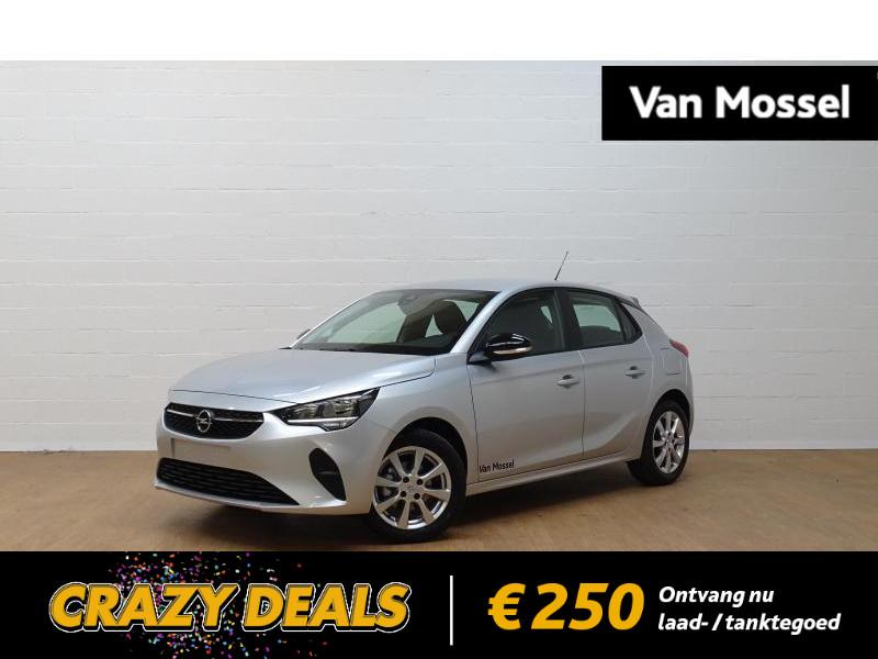 Opel Corsa 1.2 Edition gps camera parkeerhulp achteraan, Auto's, Voorwielaandrijving, 118 g/km, Stof, Zwart