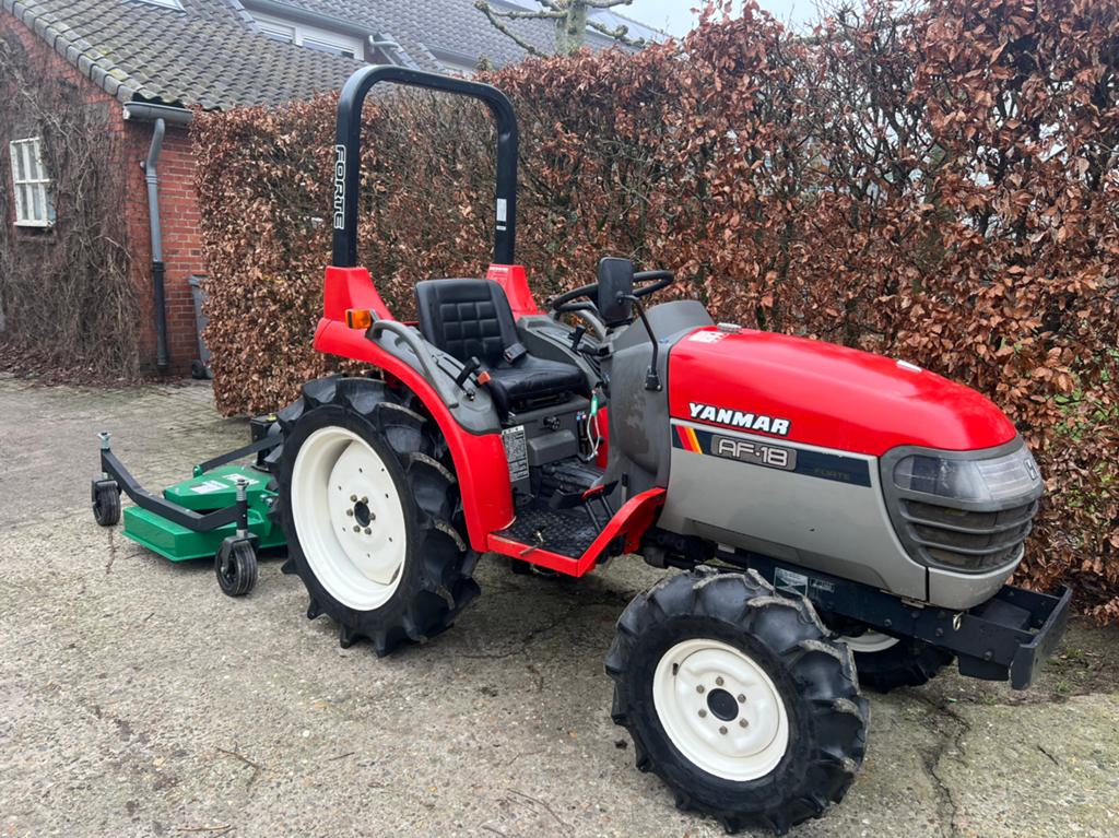Yanmar minitractor|Cirkelmaaier| 4x4| 18PK| semi-automaat, Zakelijke goederen, Ophalen