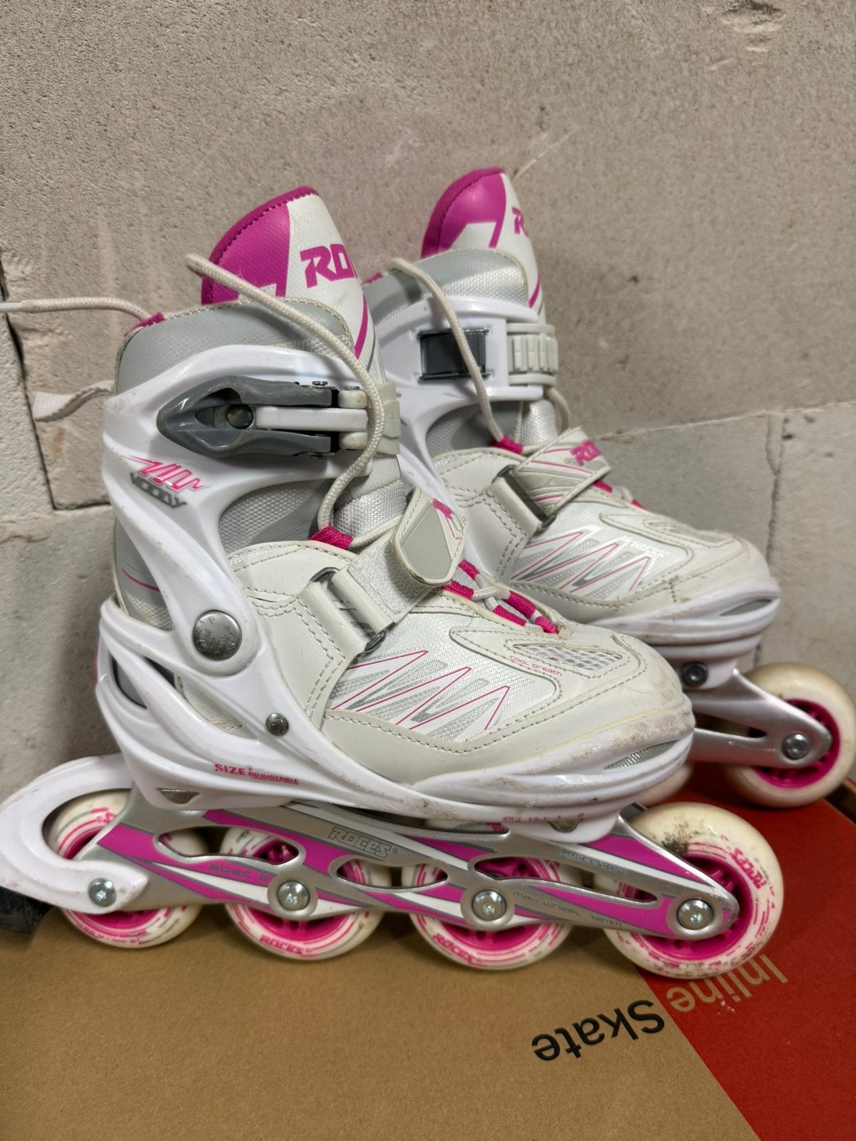 Inline skate roces moody 5.0 maat: 30-35, Sport en Fitness, Ophalen, Kinderen, Roces, Inline skates 4 wielen