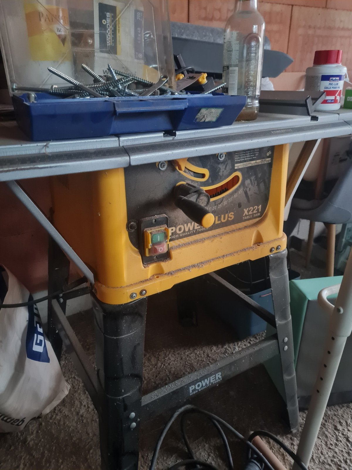 Tafelzaag powerplus, Doe-het-zelf en Bouw, Ophalen