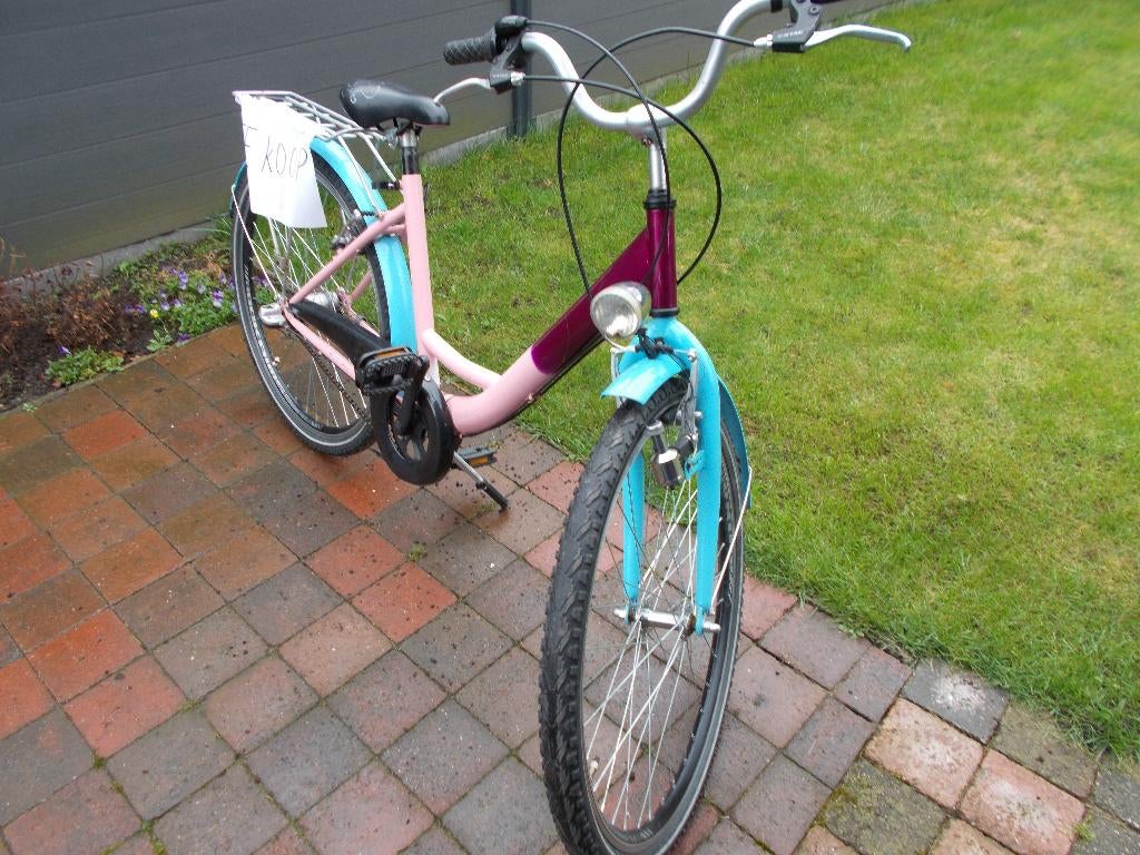 meijesfiets, Fietsen en Brommers, Ophalen, Zo goed als nieuw, Velgrem, 20 inch of meer