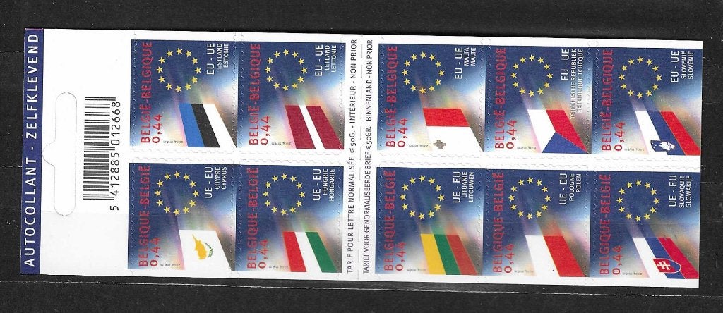 Belgique OPC B44 L'Union européenne **, Neuf, Enlèvement ou Envoi, Non oblitéré, Europe