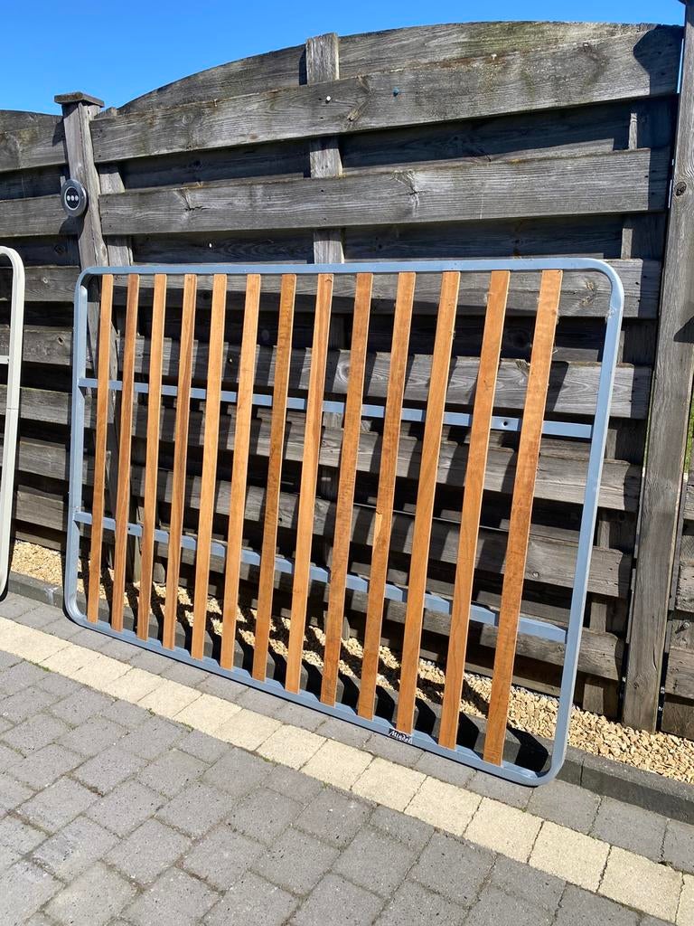 Lattenbodem 183x128, Ophalen, Gebruikt, Bedbodem, 140 cm