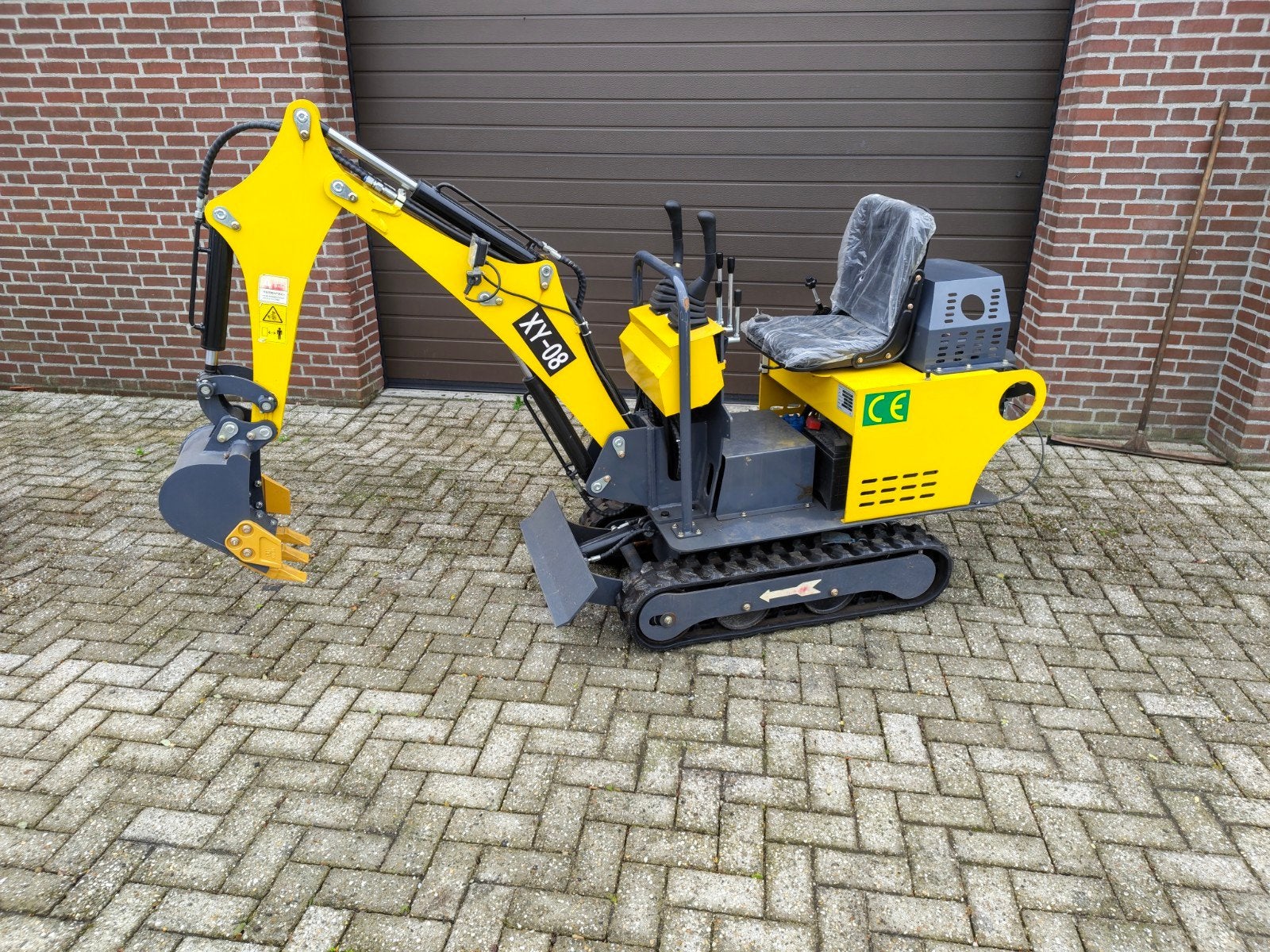 MINIGRAVER 72 cm breed bouwjaar 2025!!! DEMO, Ophalen of Verzenden, Graafmachine