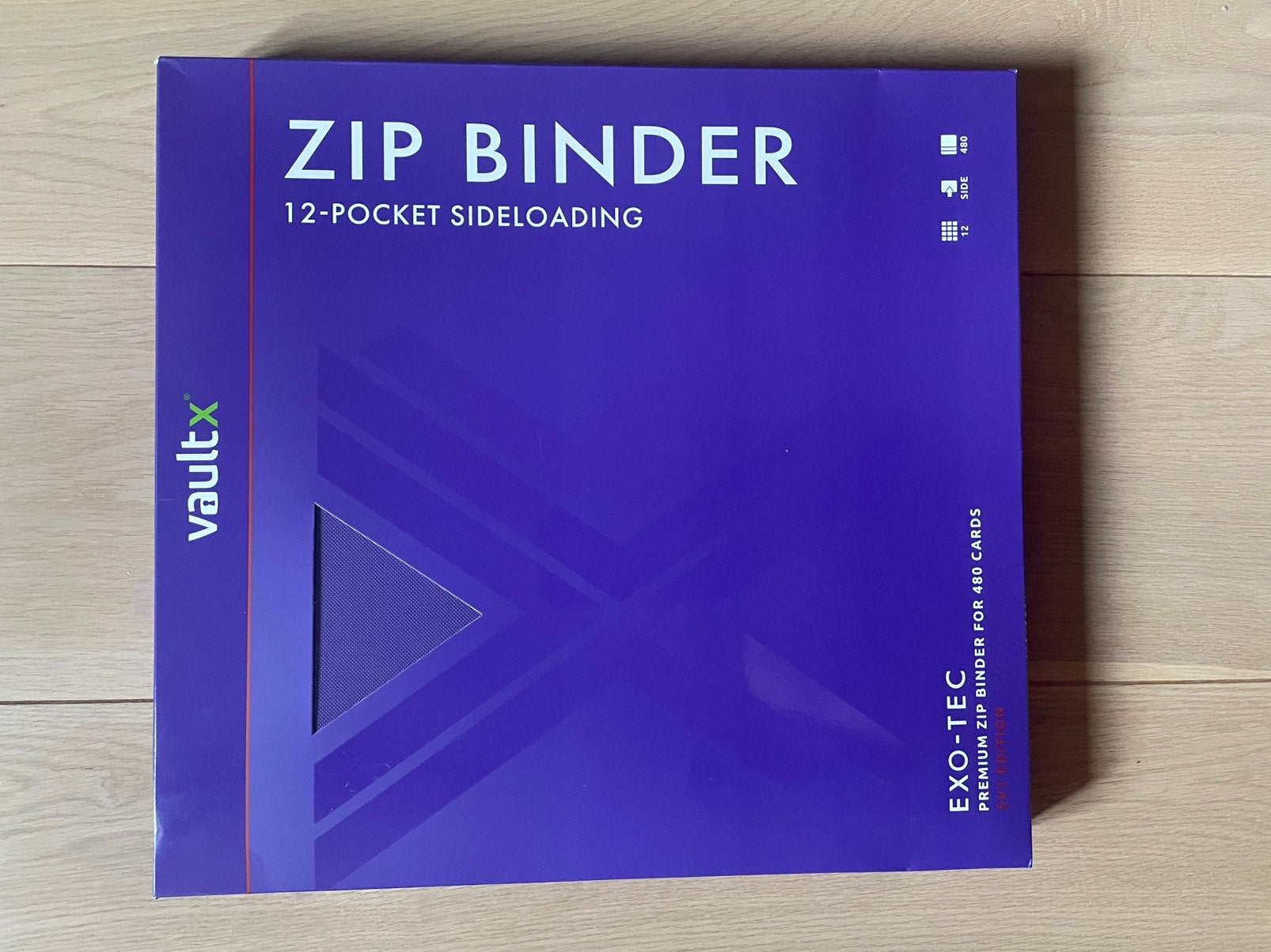 Gesealde Vault X Exo-Tec Zip Binder SV1 – Scarlet & Violet, Ophalen of Verzenden, Nieuw, Boek of Catalogus