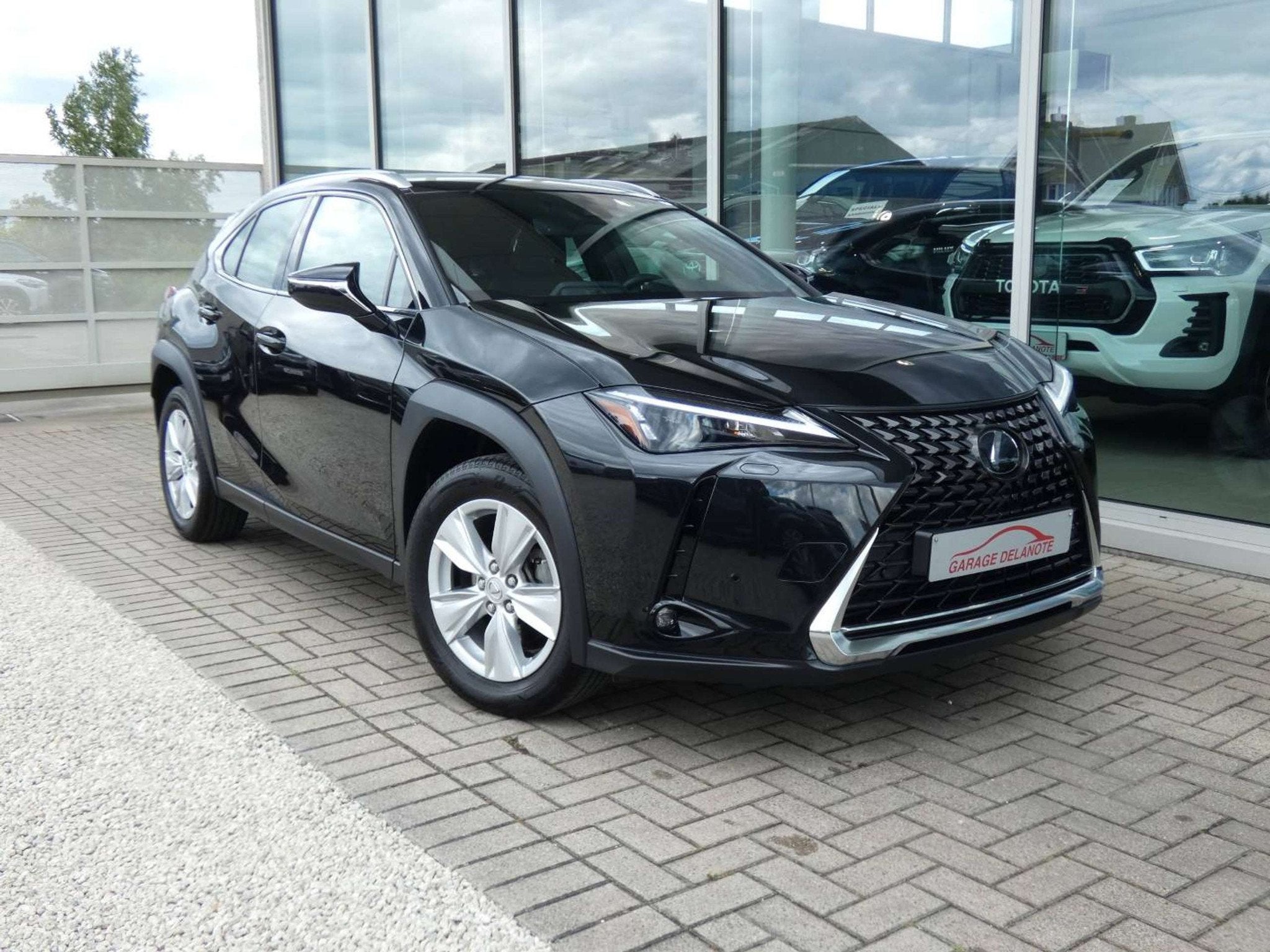 Lexus UX 250H HYBRID +ZWART LEDER +Zetelverwarming +Dodehoek, Achat, Entreprise, Noir, 5 portes