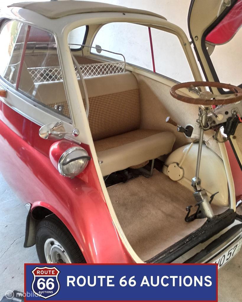 BMW Isetta 250 | 1957 | Route 66 Auctions, Achat, Entreprise, Boîte manuelle, Autre carrosserie