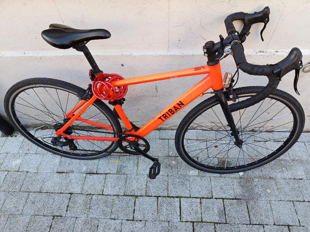 Vélo de route Triban, Autres marques, Frein sur jante, Comme neuf, Enlèvement