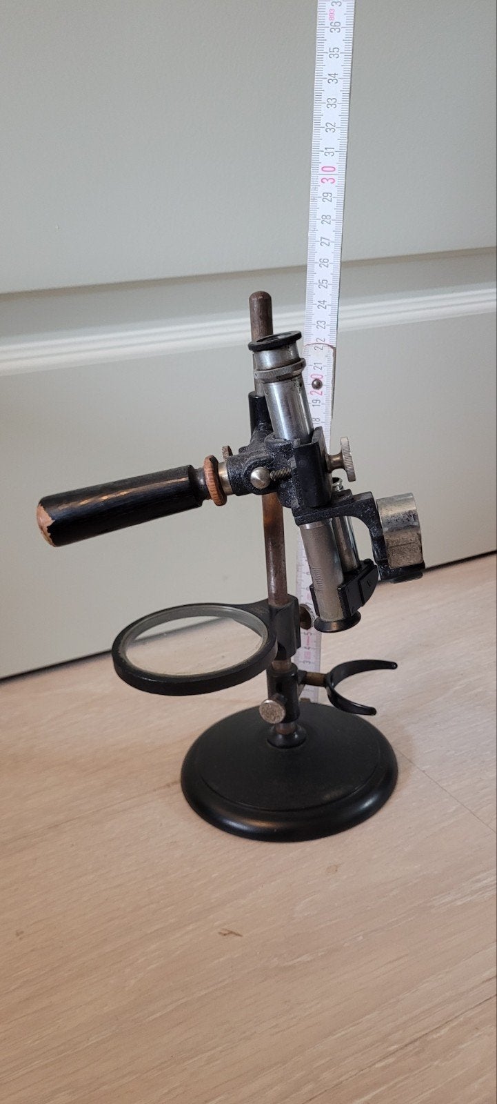 oude microscoop, Audio, Tv en Foto, Optische apparatuur | Microscopen, Ophalen