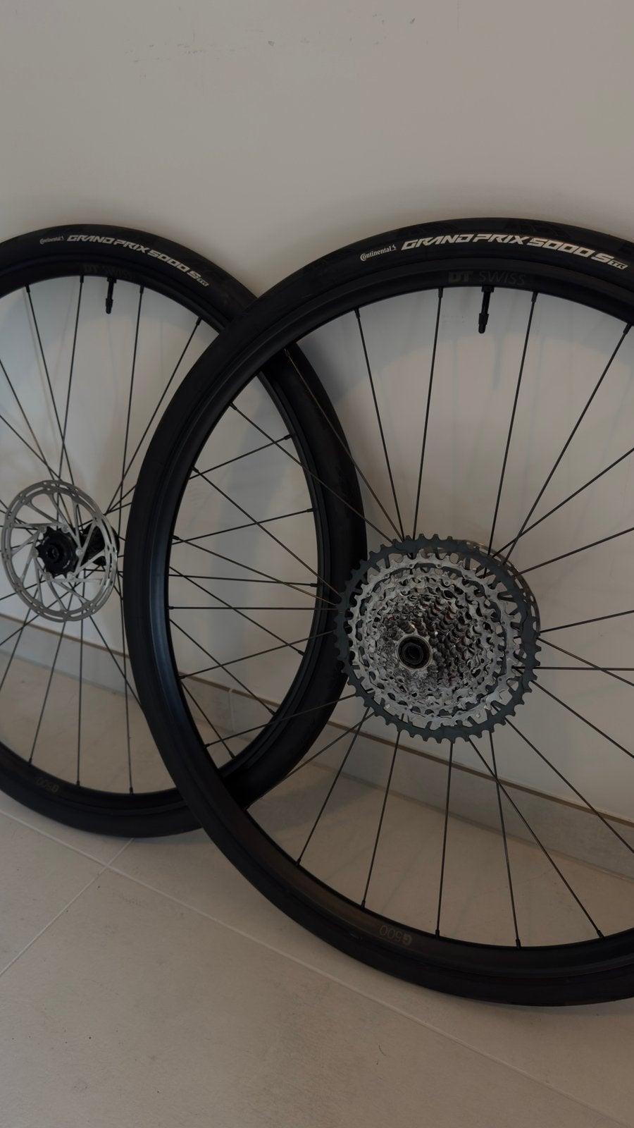 DT Swiss G500 wielset + SRAM Rival Xplr + Conti GP5000 35mm, Ophalen, Zo goed als nieuw