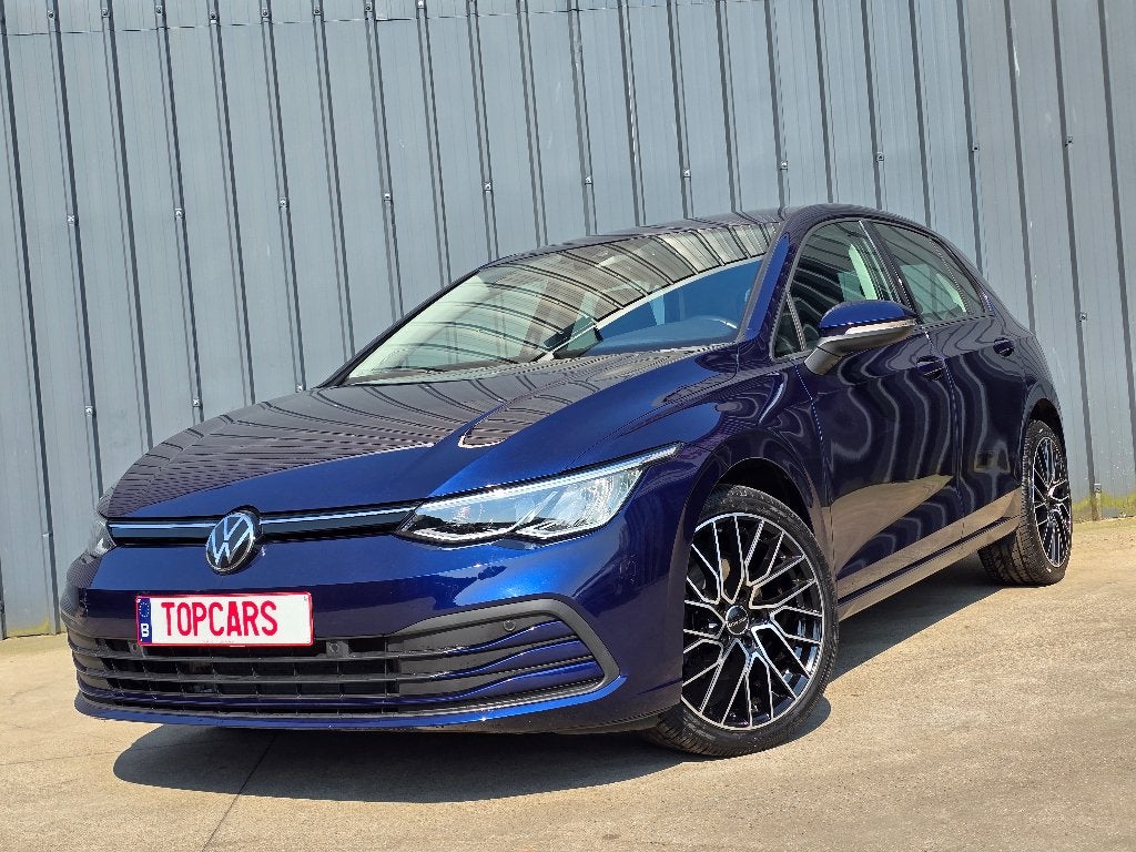 ✔ VW GOLF 8 1.0TSI Life 2023 Euro6 ° 57 0000 km ❕, Auto's, Voorwielaandrijving, Stof, Blauw, Bedrijf