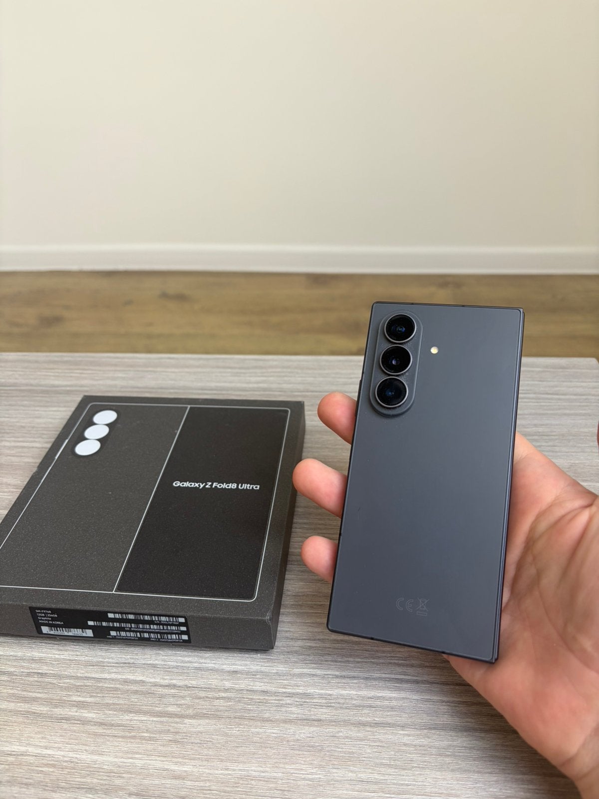 Samsung z fold 8 ultra neuf facture coque verre(échange), Télécoms, Enlèvement ou Envoi, Comme neuf, Argent