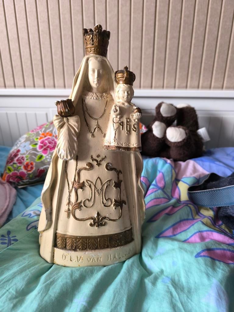 Vintage Madonna me kind, Antiek en Kunst, Ophalen of Verzenden