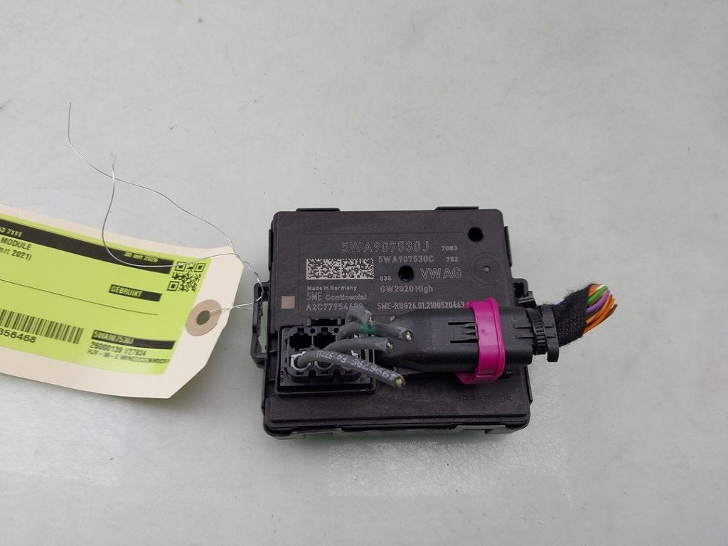 GATEWAY MODULE Golf VIII (CD1) (|5WA907530E|5WA907530J|), Dhr. J. Ham, Volkswagen, Administratie@autoham.nl, Utilisé
