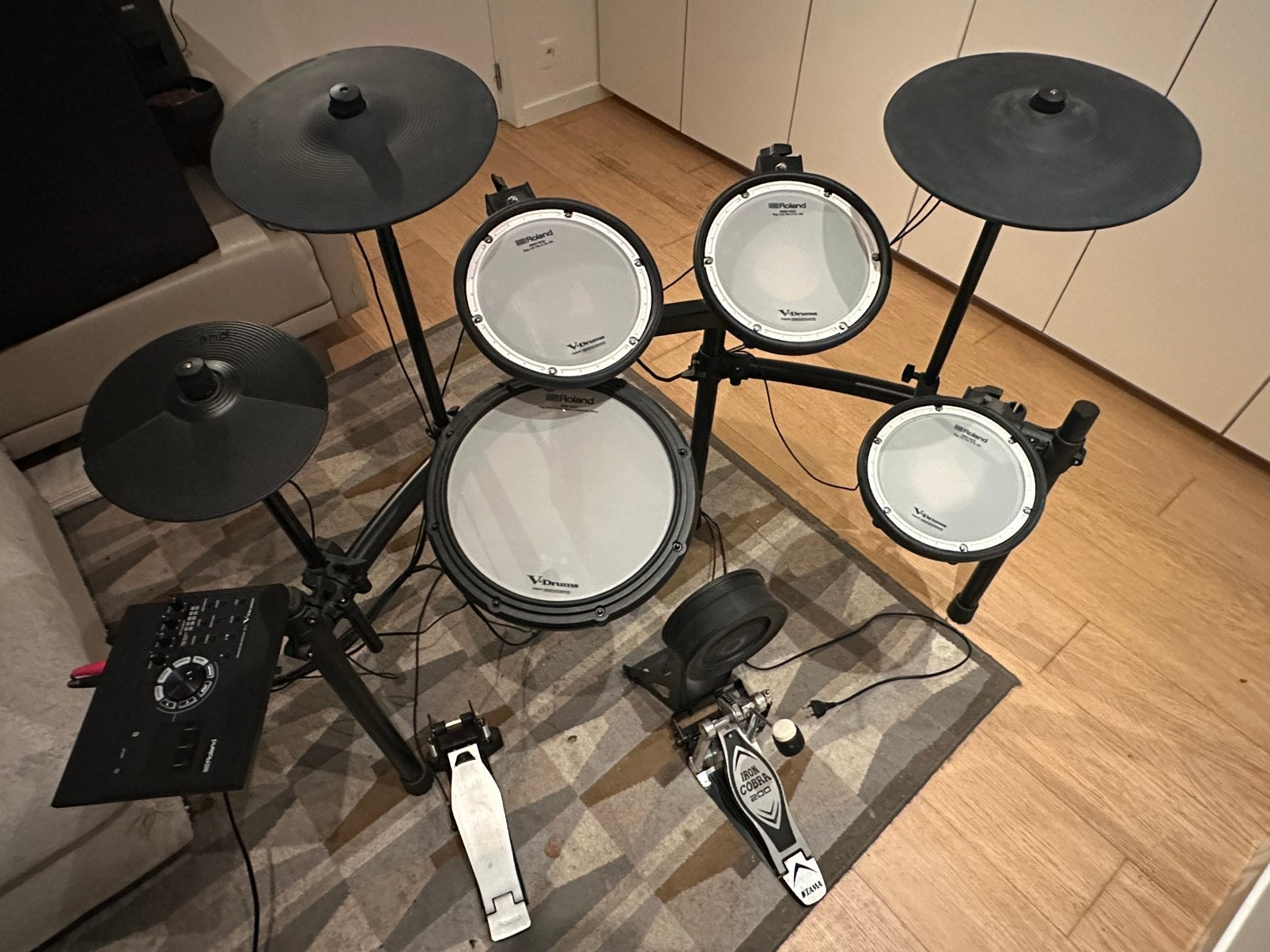 Roland drumstel TD17 V-drums, Enlèvement, Comme neuf, Roland