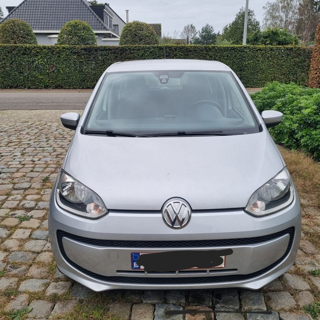 Zeer goed onderhouden VW Up! / Zilver / 2013, Autos, Achat, Air conditionné, Boîte manuelle, 44 kW