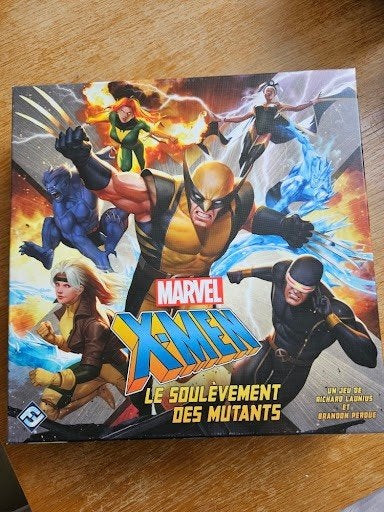 Jeu de société Marvel X-Men Le Soulèvement des Mutants, 1 ou 2 joueurs, Enlèvement ou Envoi, Comme neuf, Fantasy Flight Games